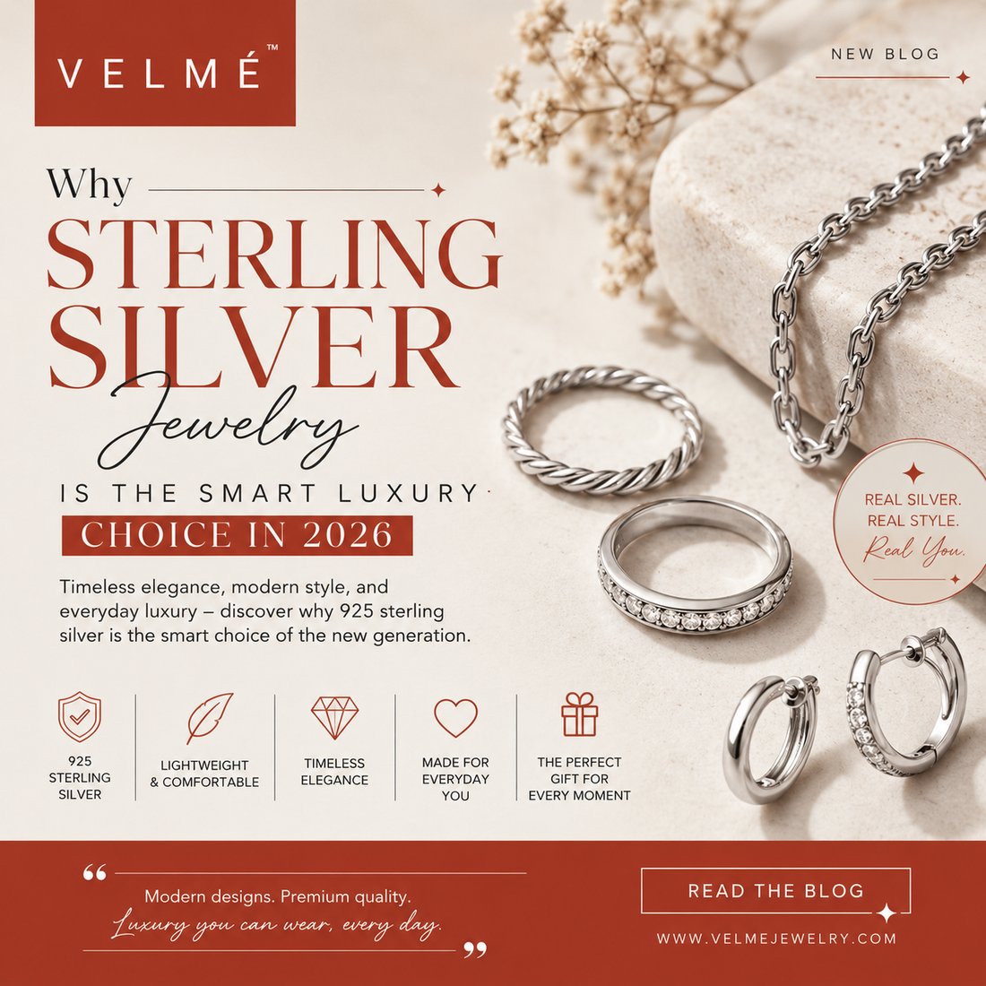 Why Sterling Silver Jewelry Is the Smart Luxury Choice in 2026