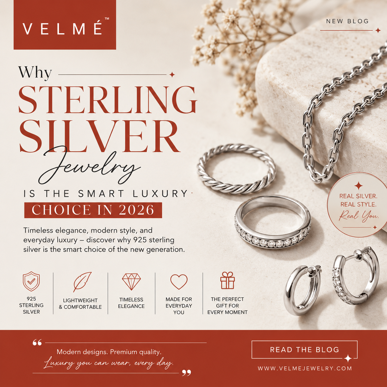 Why Sterling Silver Jewelry Is the Smart Luxury Choice in 2026