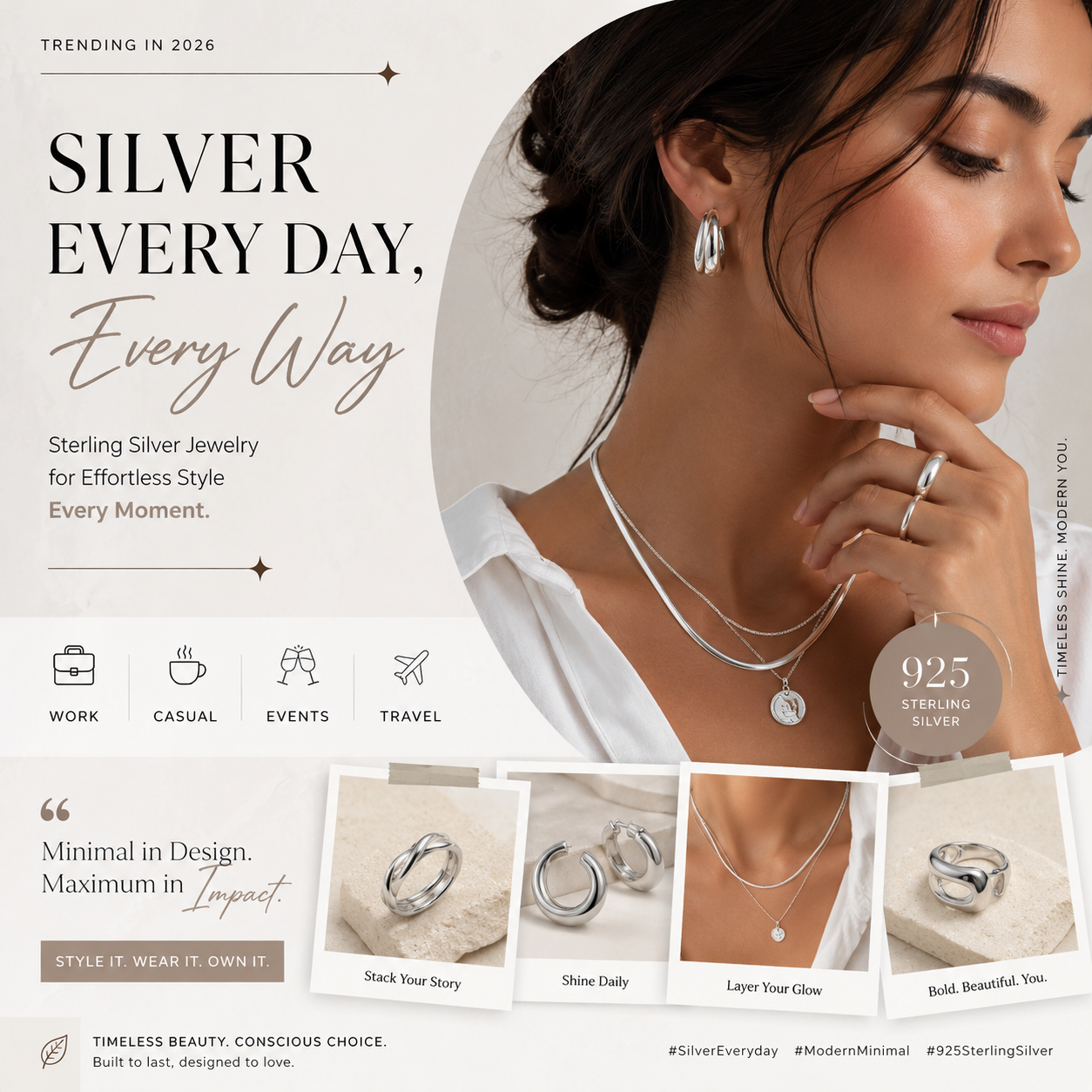 Sterling Silver Jewelry Trends Dominating 2026 Fashion