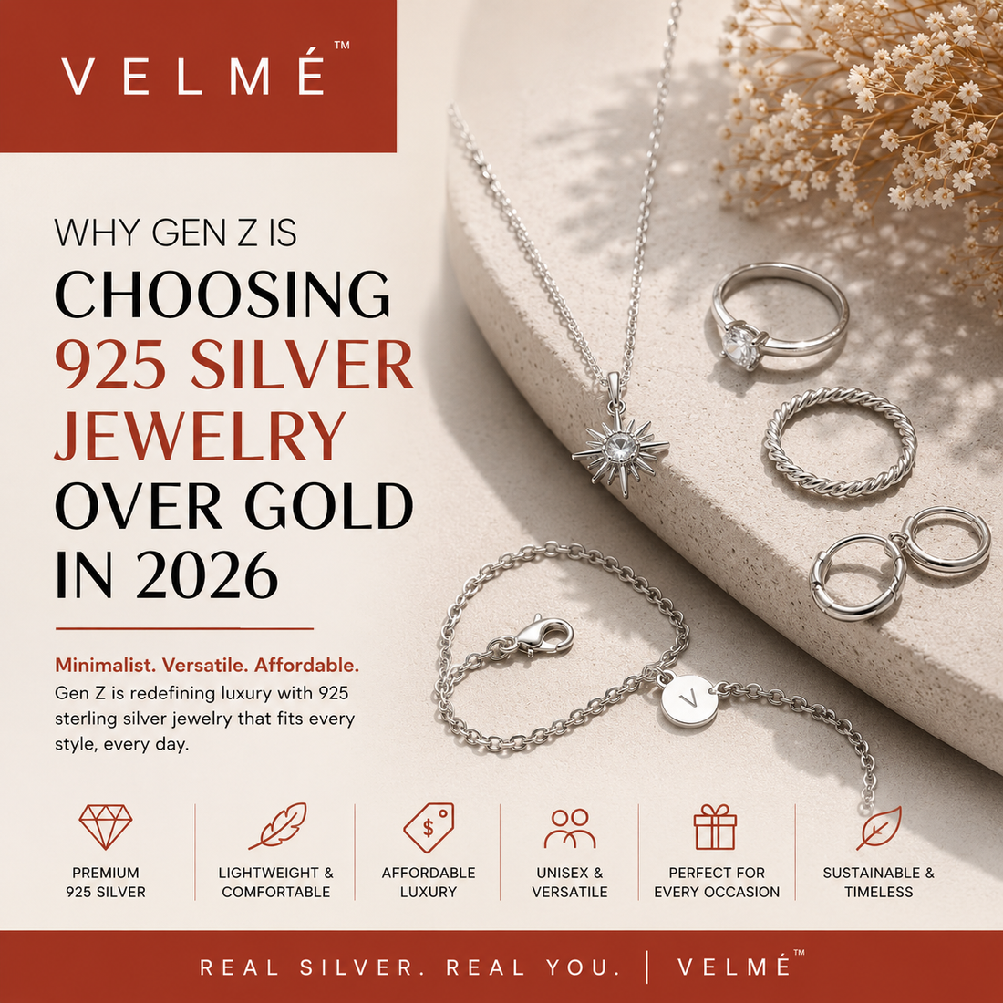 Gen Z Prefers 925 Silver Jewelry Over Gold in 2026