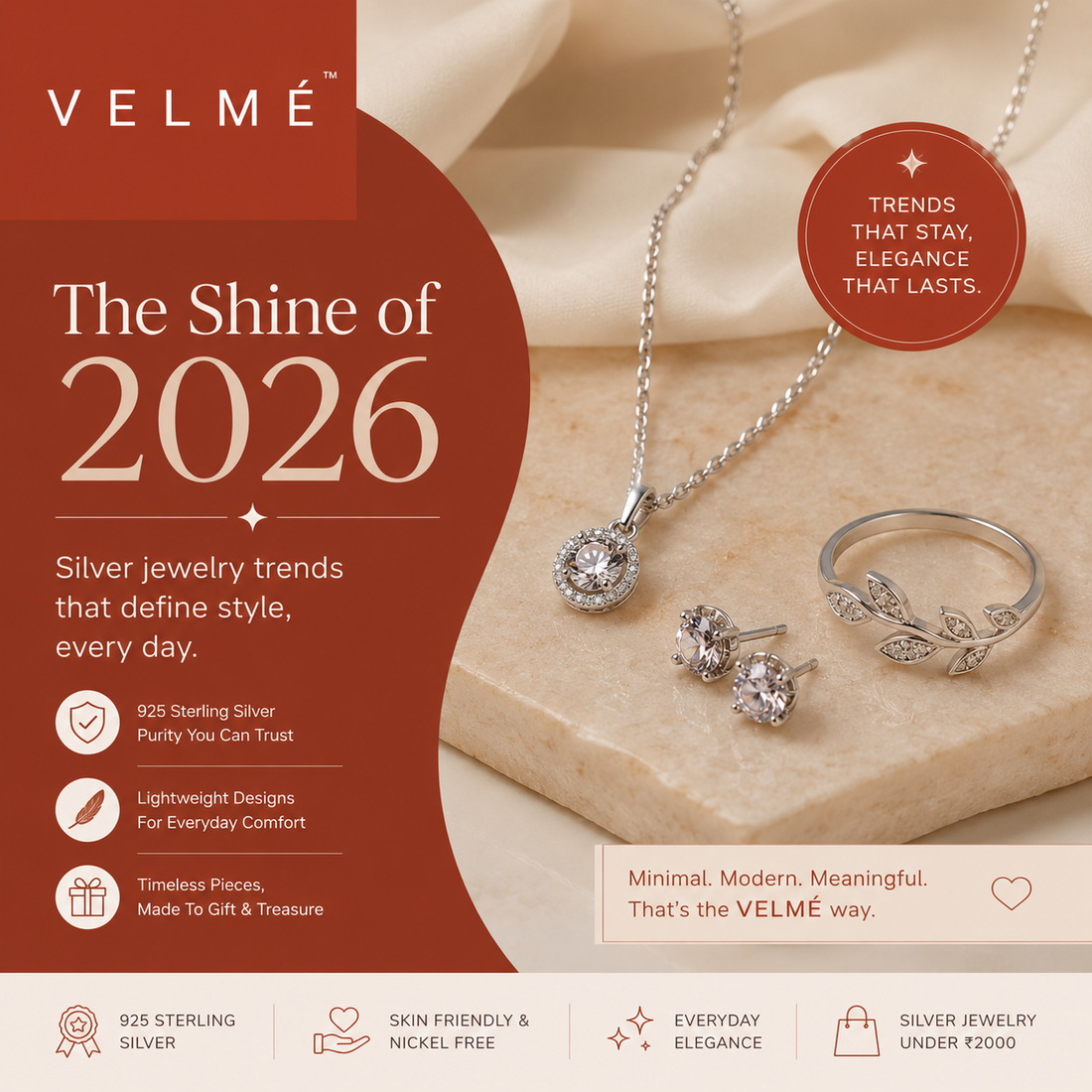 925 Sterling Silver Jewelry Trends 2026 Fashion Guide