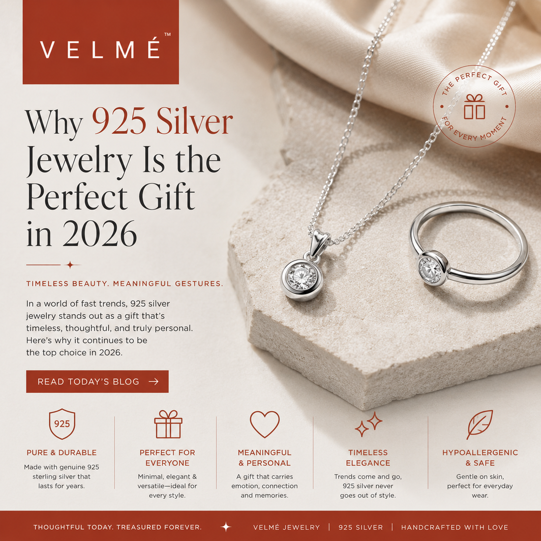 Why 925 Silver Jewelry Makes the Perfect 2026 Gift