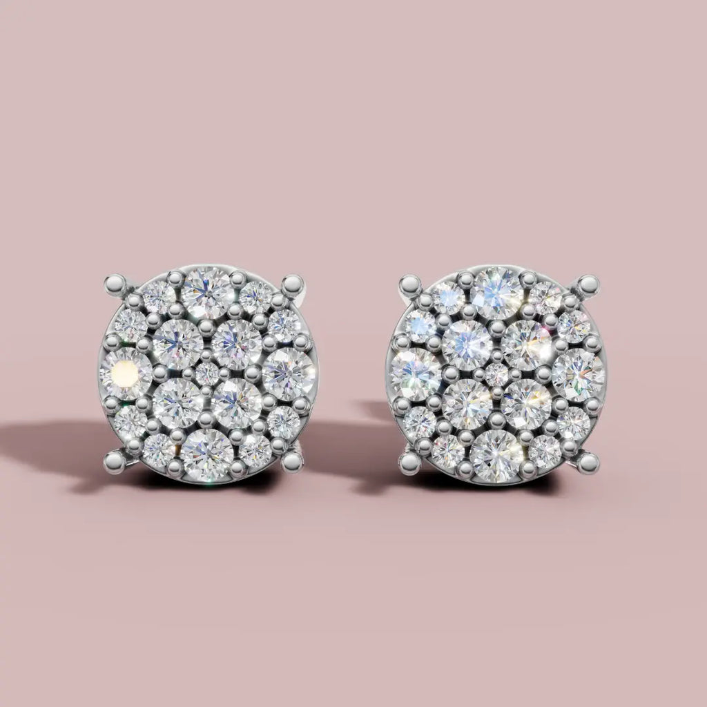 Circa Stud 925 Pure Silver Earrings My Store