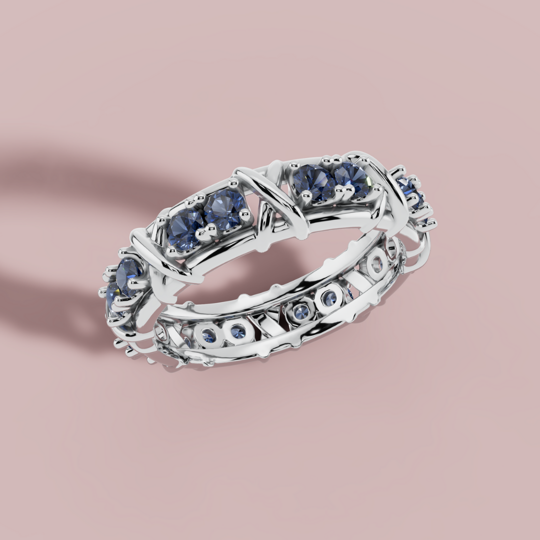 Camello Midnight 925 Pure Silver Ring My Store