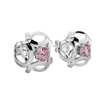 VELMÉ Pink Fiona Necklace Set | 925 Sterling Silver