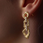 Gilded Link Drops | Fluidé