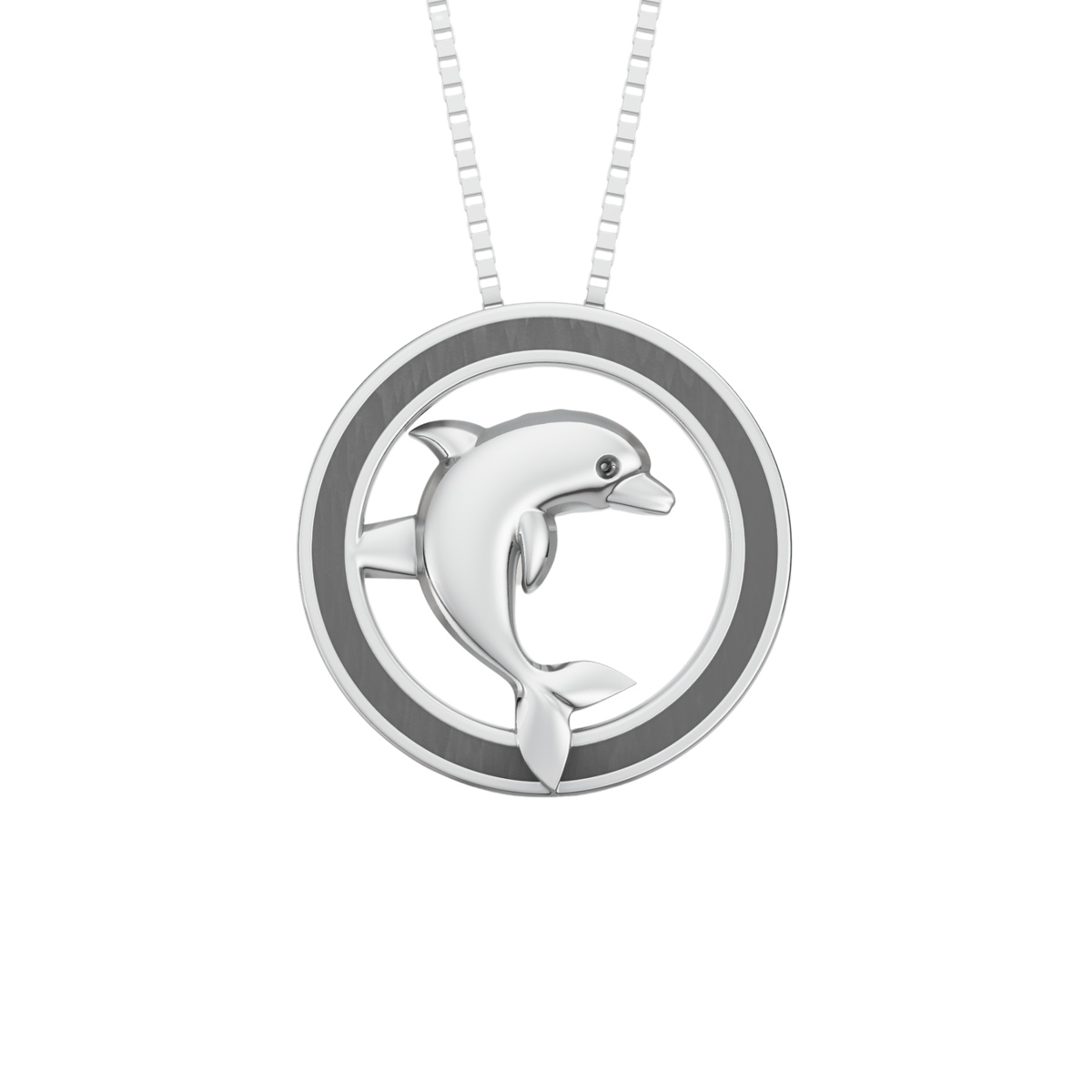 VELMÉ Dolphin Rakhi Pendant | 925 Silver Convertible Rakhi