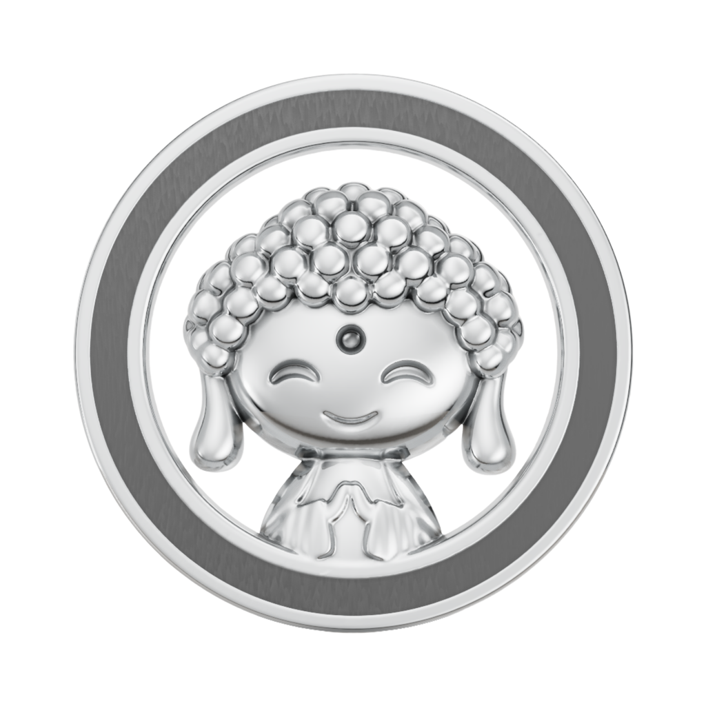 Little Buddha Rakhi Pendant | 925 Silver Convertible Rakhi