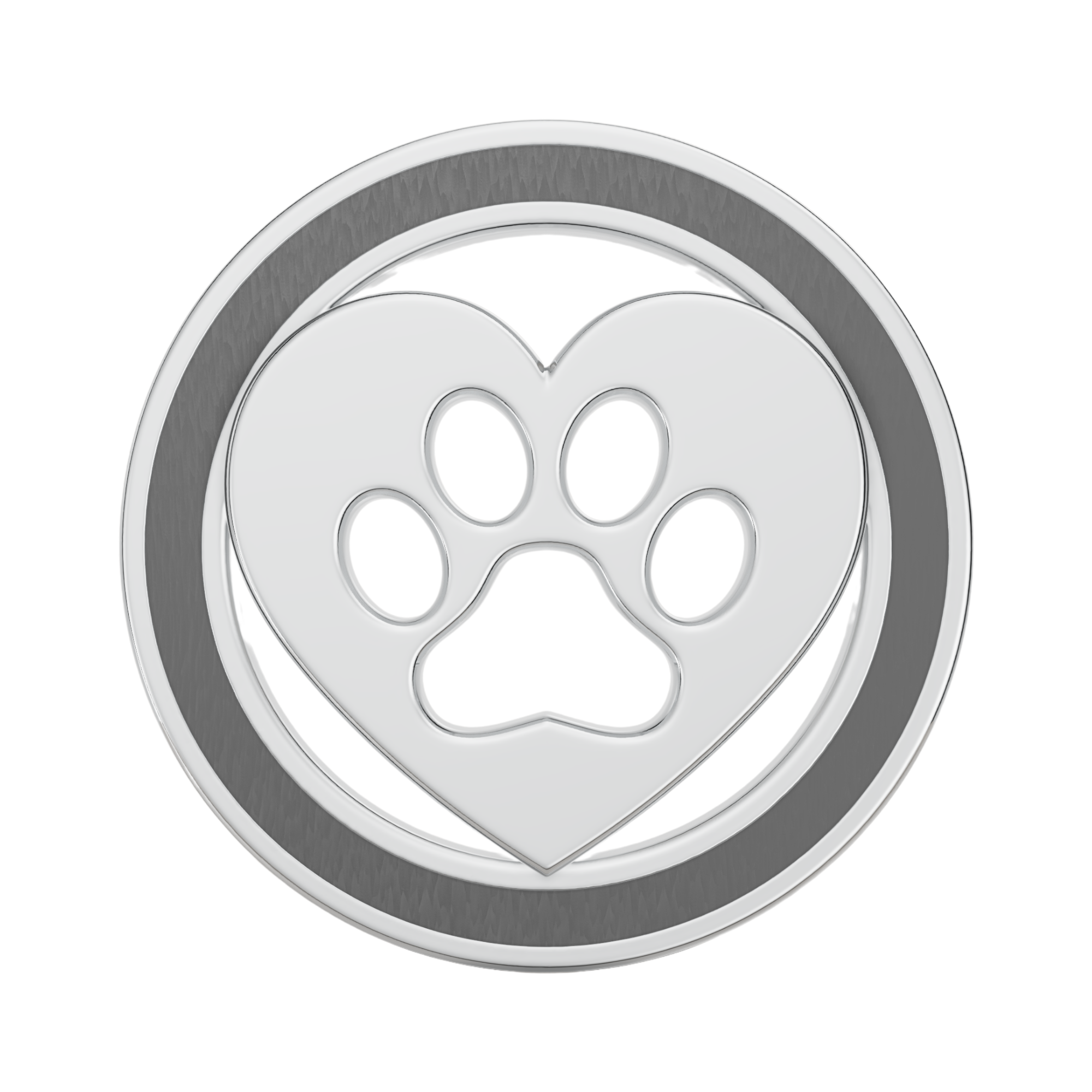 Heart Paw Rakhi Pendant | 925 Silver Convertible Rakhi
