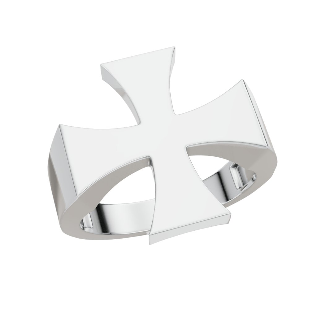Cross 925 Silver Men’s Statement Ring | Velmé