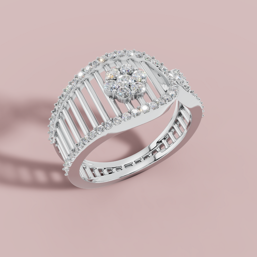 Sparkle of Trail 925 Pure Silver Ring My Store