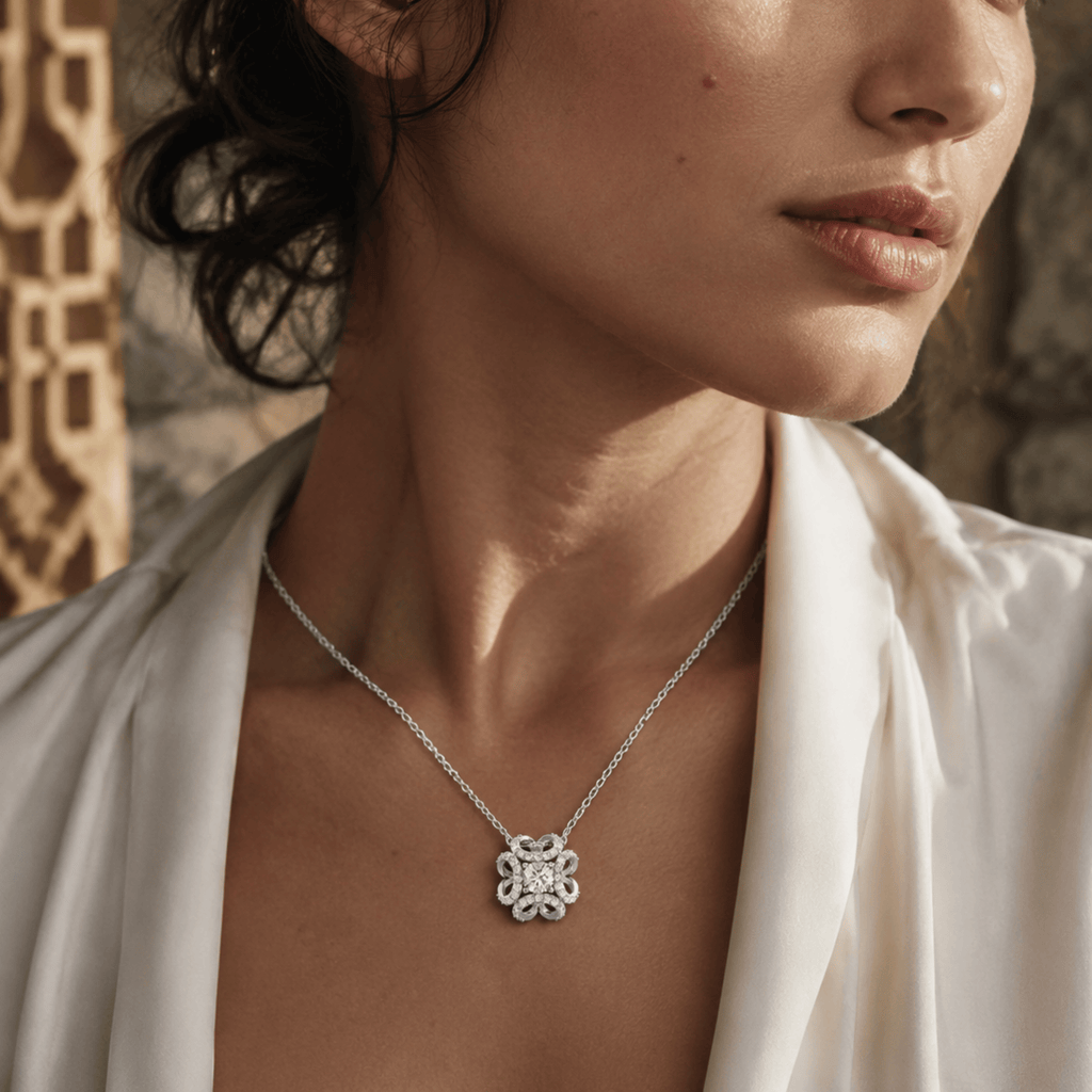 VELMÉ Fiona Necklace Set | 925 Sterling Silver