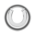 Lucky Horseshoe Rakhi Pendant | 925 Silver Convertible Rakhi