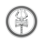Trishool & Damru Rakhi Pendant | 925 Silver Convertible Rakhi