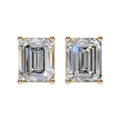 Modern Classic Emerald 925 Silver Studs | Velmé