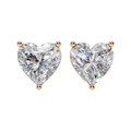 Radiant Heart Solitaire 925 Silver Studs | Velmé