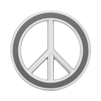 Peace Symbol Rakhi Pendant |925 Silver Convertible Rakhi