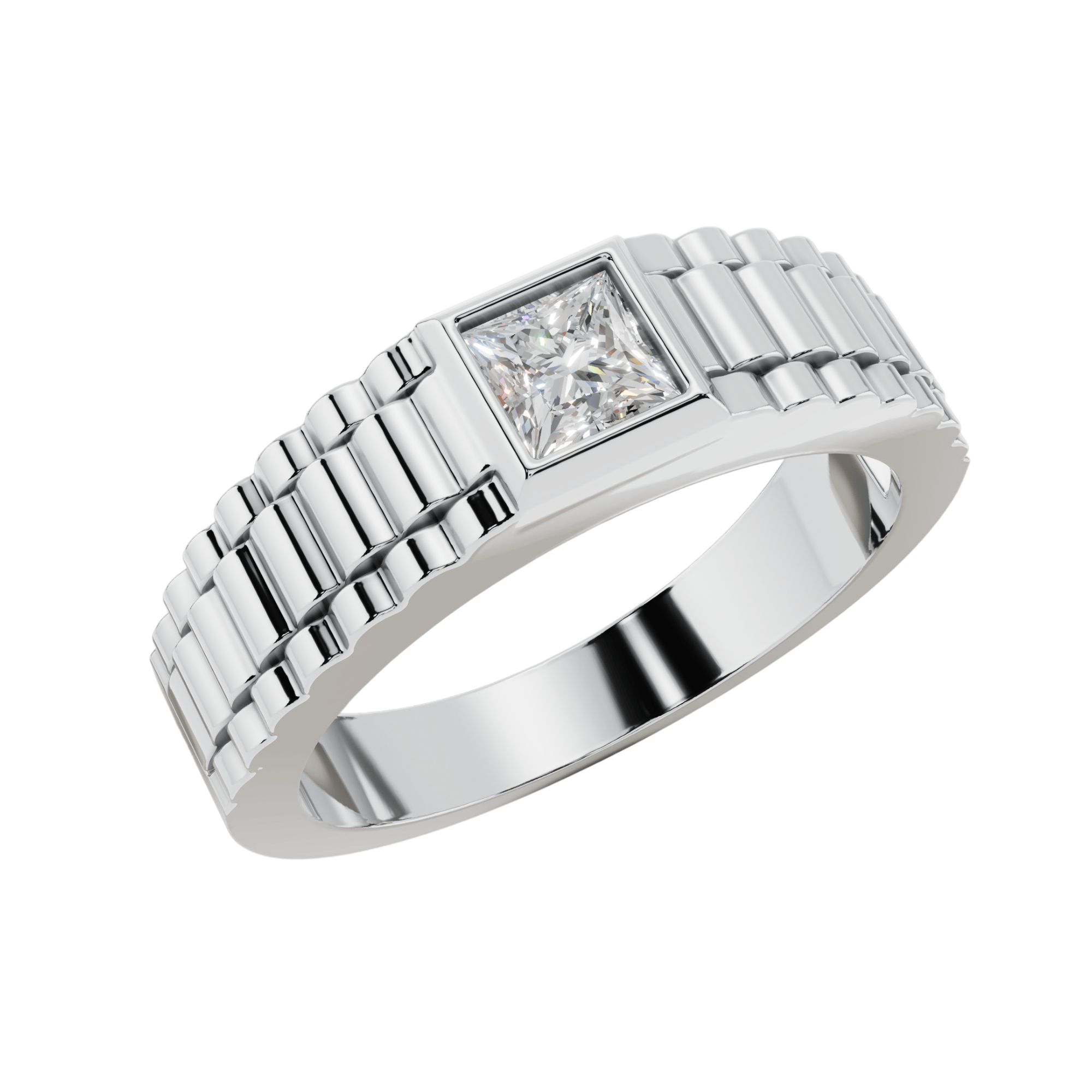 VELMÉ Regal 925 Silver Men’s Gemstone Ring | Velmé