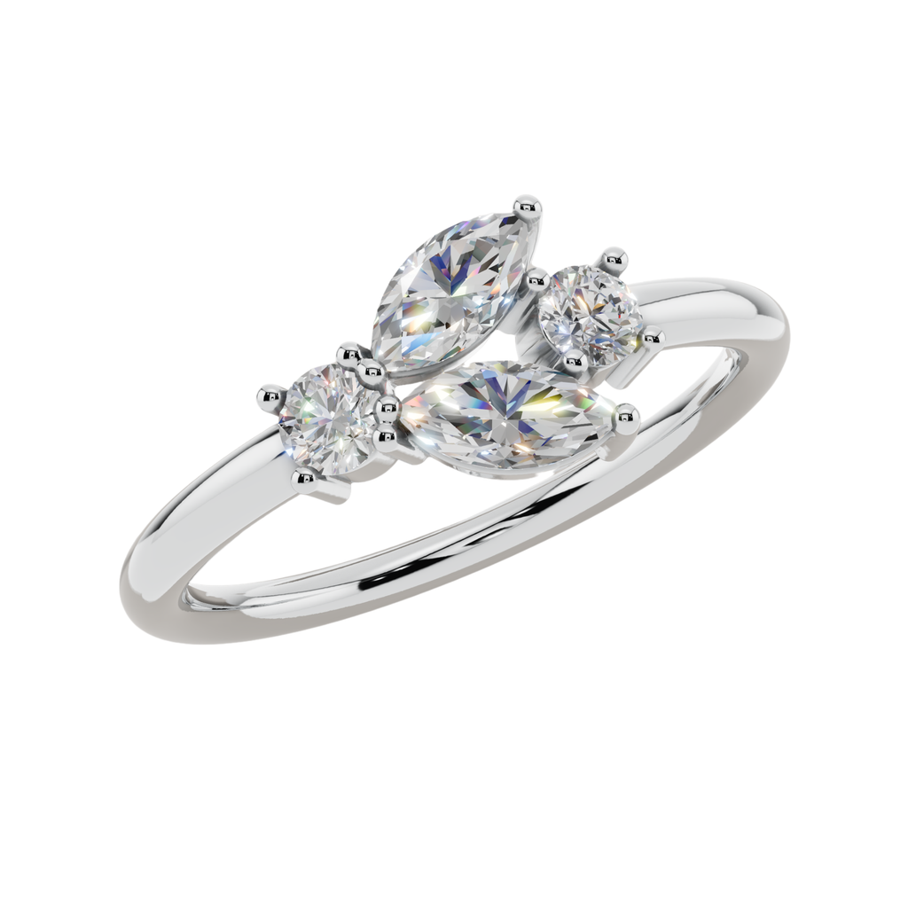 Fleur Light Ring | 925 Sterling Silver | Velmé