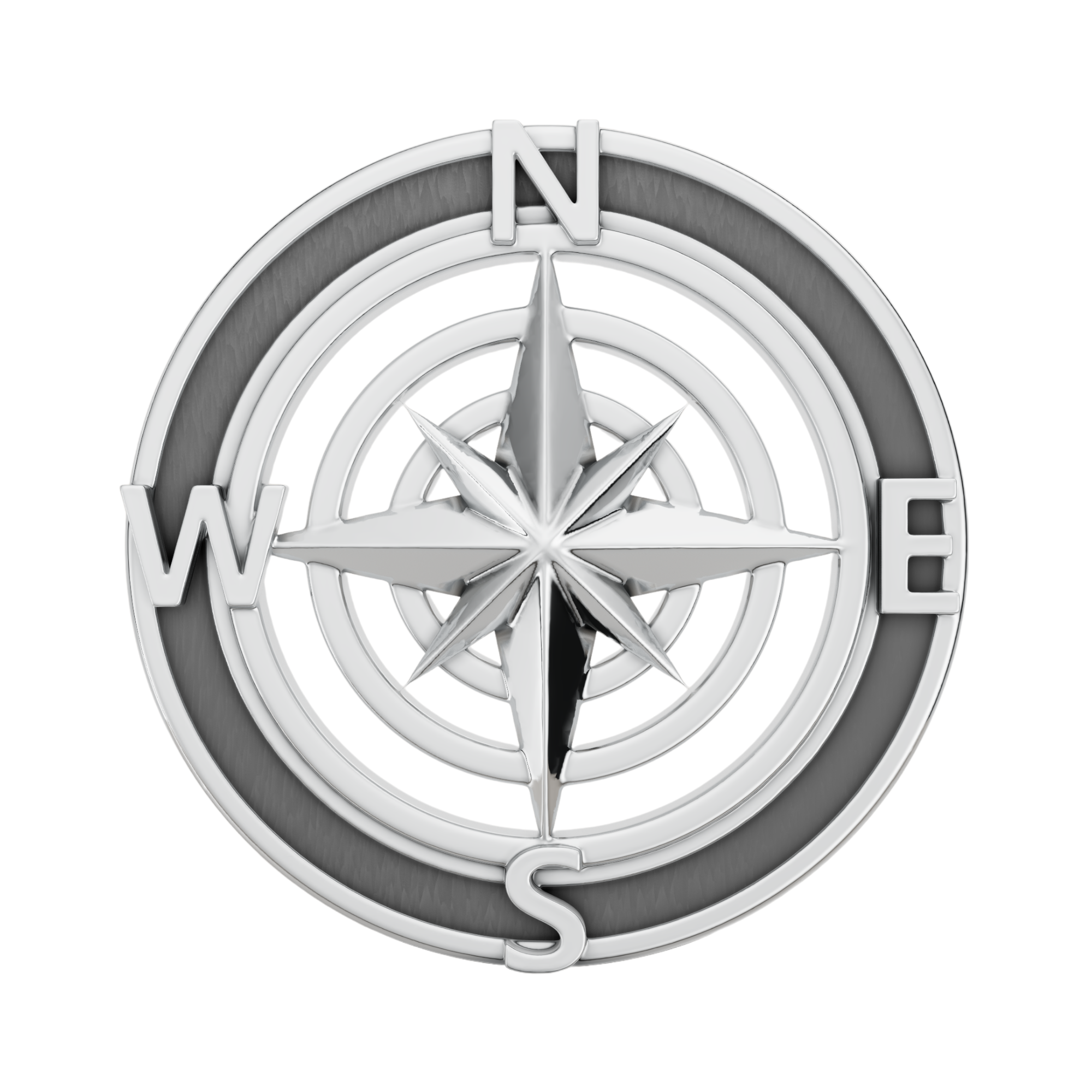 Compass Rakhi Pendant | 925 Silver Convertible Rakhi