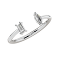 Harmony Open Light Ring | 925 Sterling Silver | Velmé