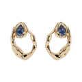 Sapphire Orbit Studs | Fluidé