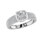 VELMÉ Imperial 925 Silver Men’s Pavé Ring | Velmé