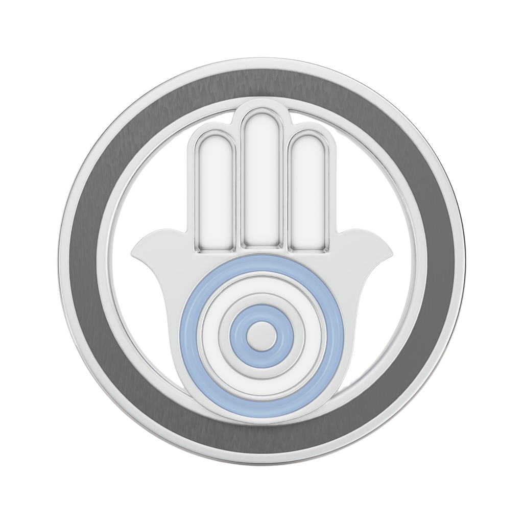 Hamsa Evil Eye Rakhi Pendant | 925 Silver Convertible Rakhi