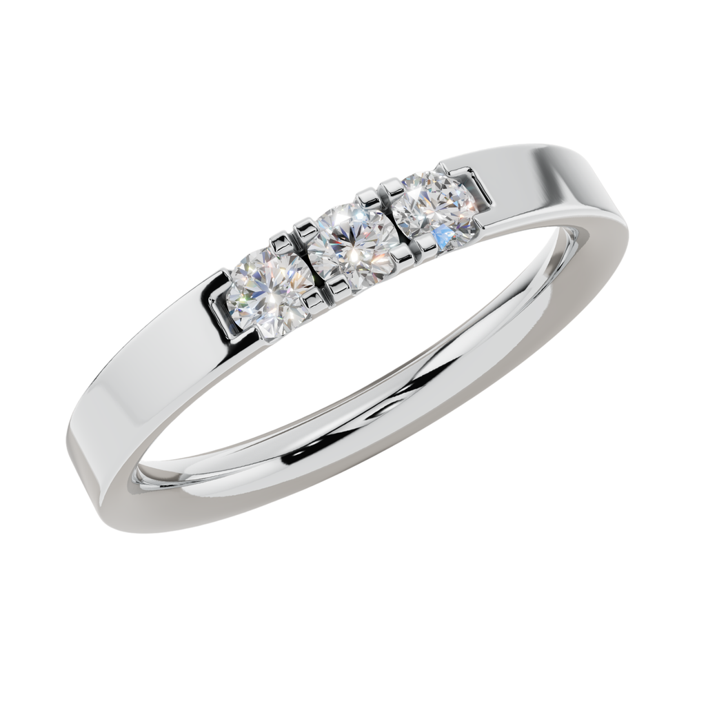 Trinity Light Ring | 925 Sterling Silver | Velmé