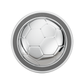 Football Rakhi Pendant | 925 Silver Convertible Rakhi