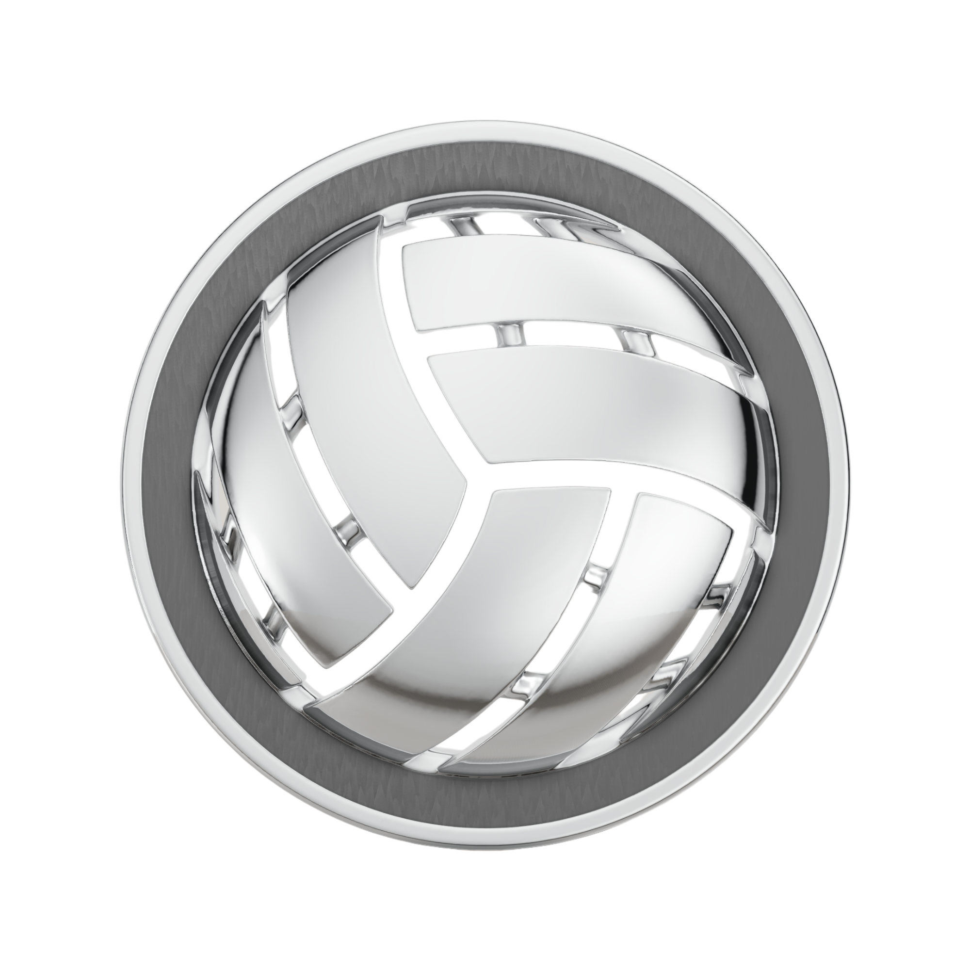 Volleyball Rakhi Pendant – 925 Silver Convertible Rakhi