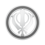 Sacred Khanda Rakhi Pendant | 925 Silver Convertible Rakhi
