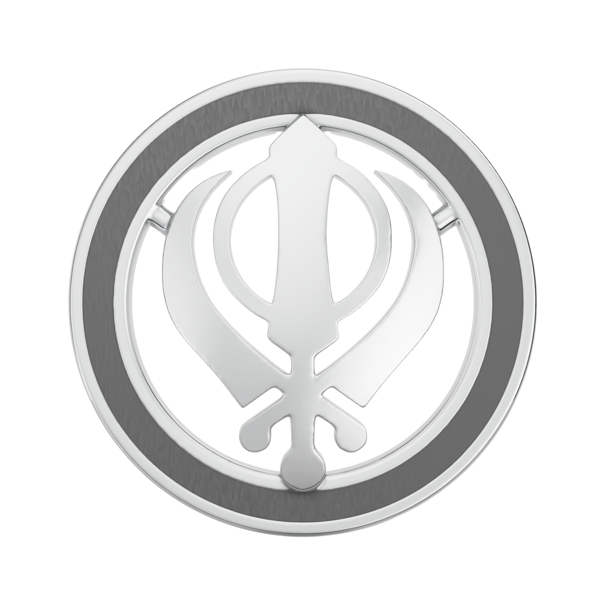 Sacred Khanda Rakhi Pendant | 925 Silver Convertible Rakhi