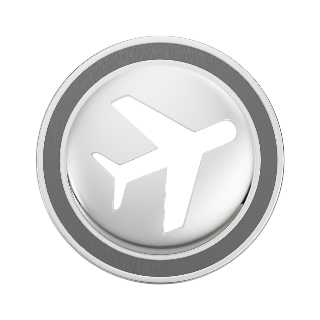 Airplane Rakhi Pendant | 925 Silver Convertible Rakhi