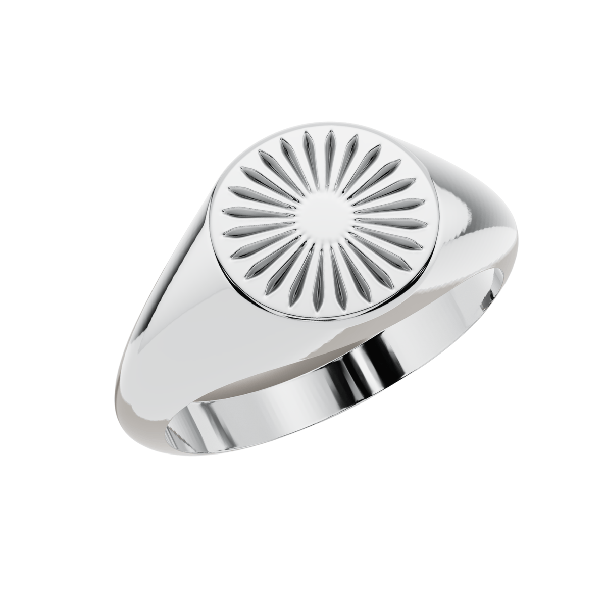 VELMÉ Solara 925 Silver Men’s Signet Ring | Velmé