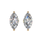 Elegant Marquise Solitaire 925 Silver Studs | Velmé
