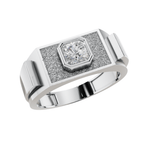 VELMÉ Aurex 925 Silver Men’s Statement Ring | Velmé