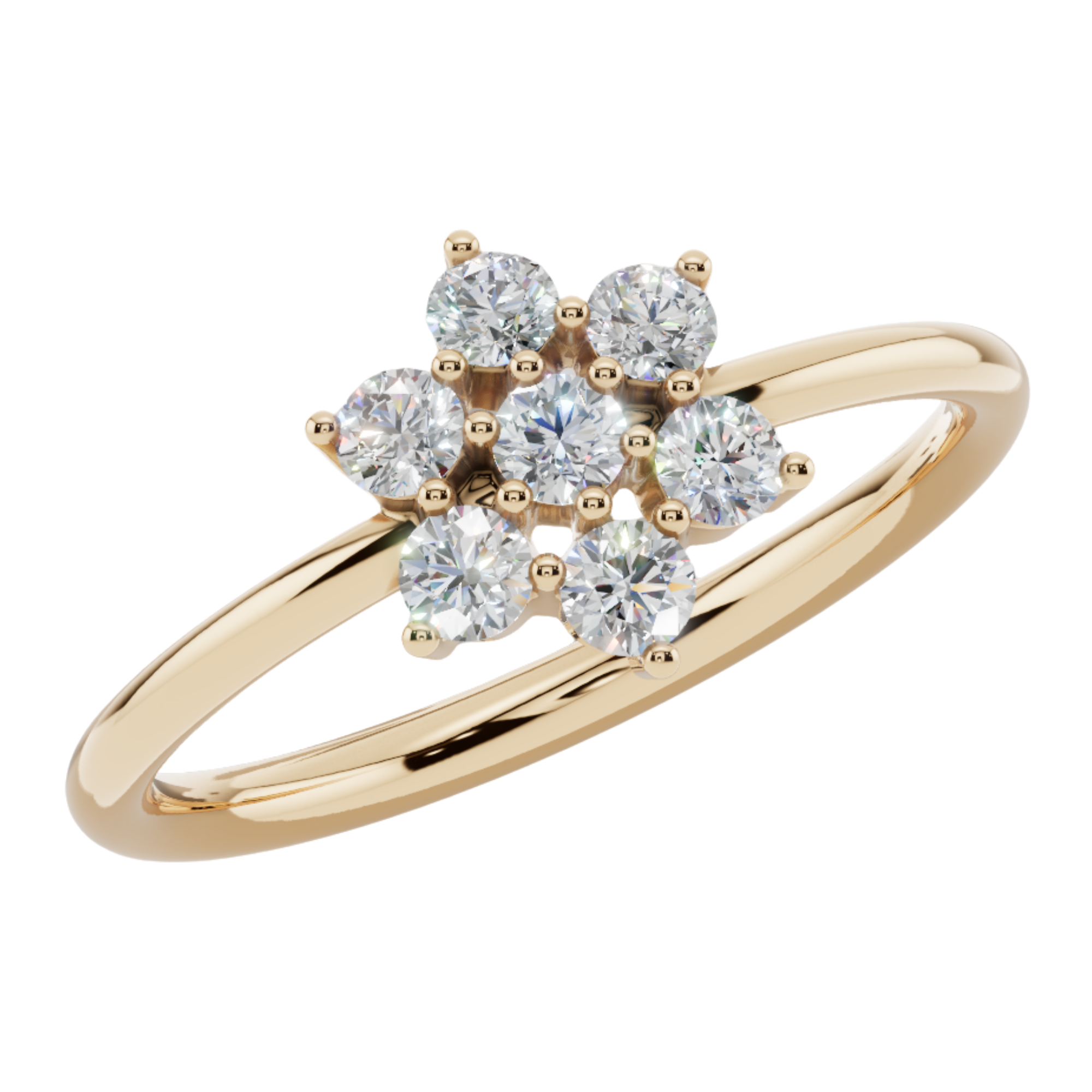Lumi Bloom Light Ring| 925 Sterling Silver | Velmé