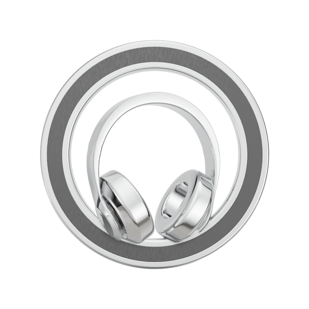Headphones Rakhi Pendant | 925 Silver Convertible Rakhi