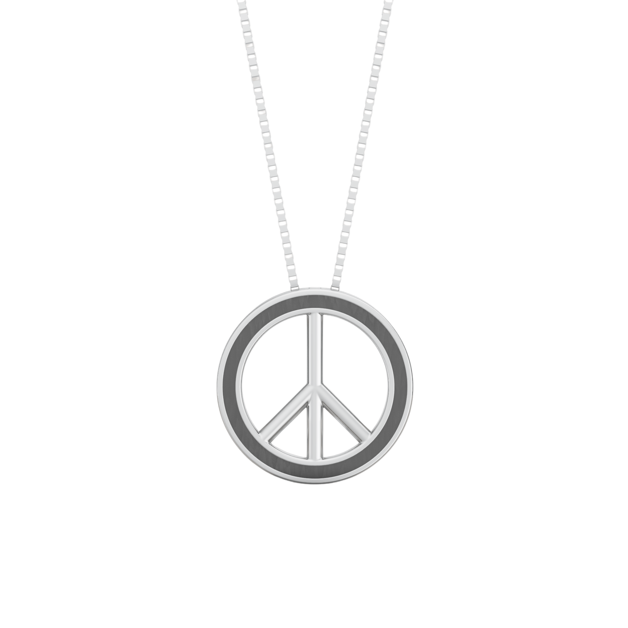 VELMÉ Peace Symbol Rakhi Pendant |925 Silver Convertible Rakhi