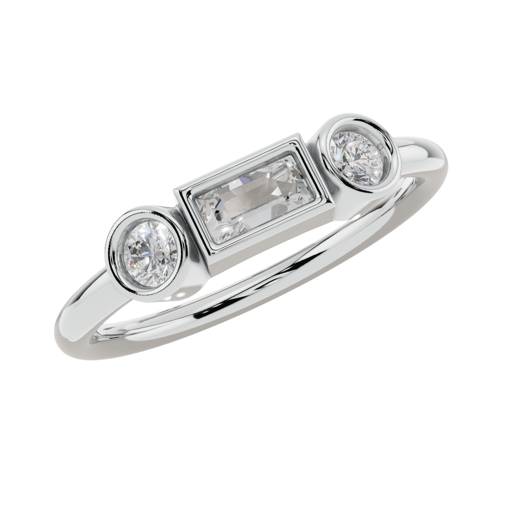 Aria Trio Light Ring | 925 Sterling Silver | Velmé