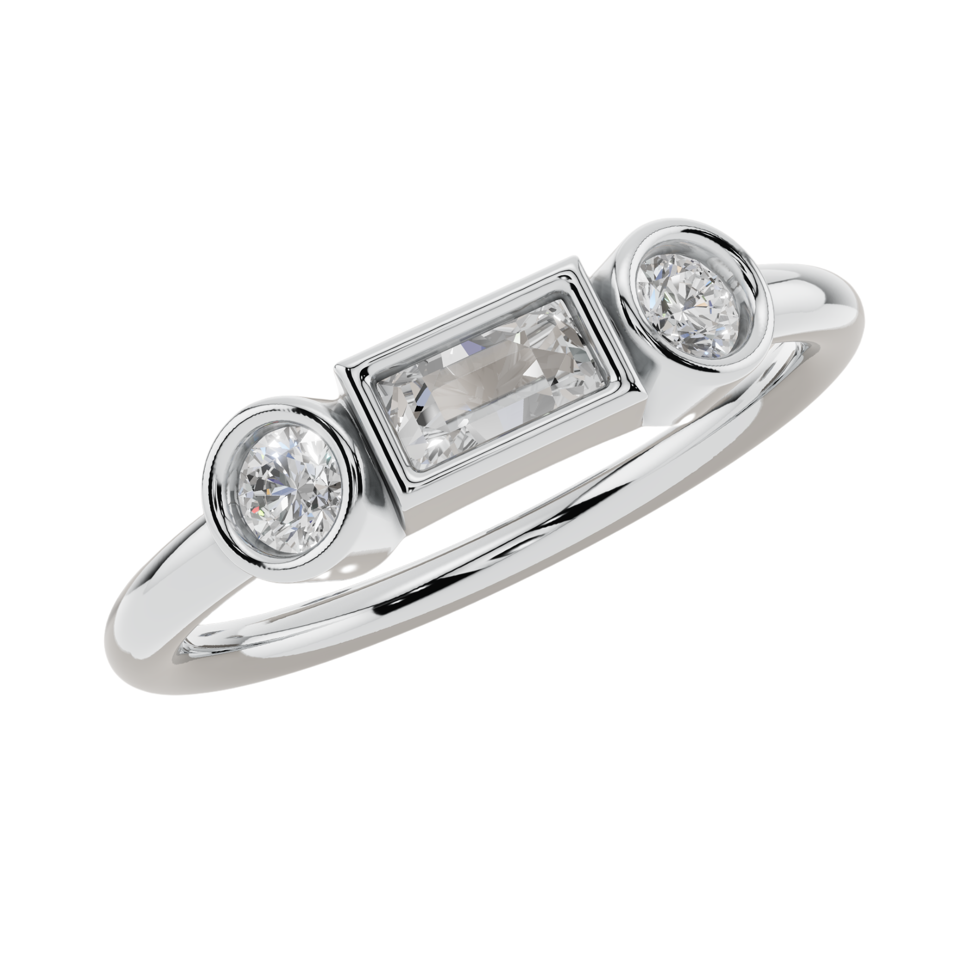 Aria Trio Light Ring | 925 Sterling Silver | Velmé