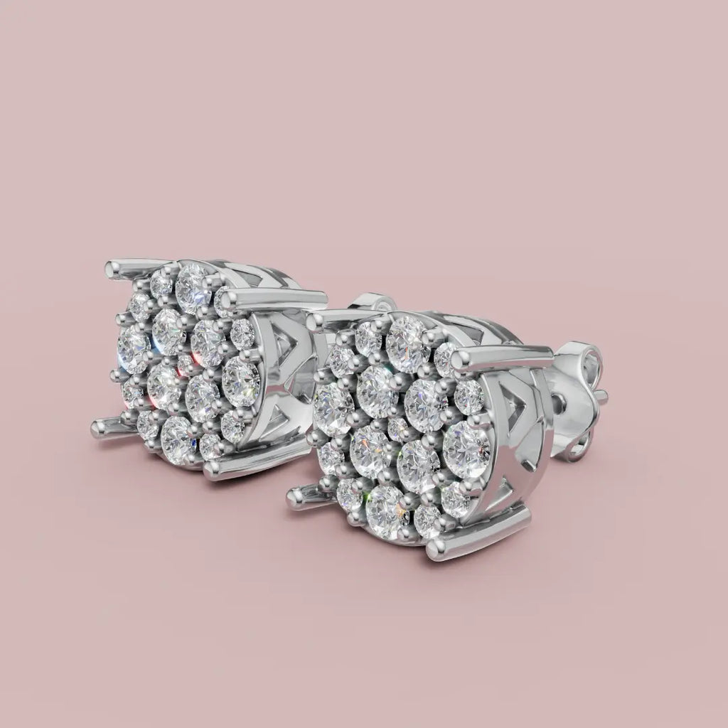 Circa Stud 925 Pure Silver Earrings My Store