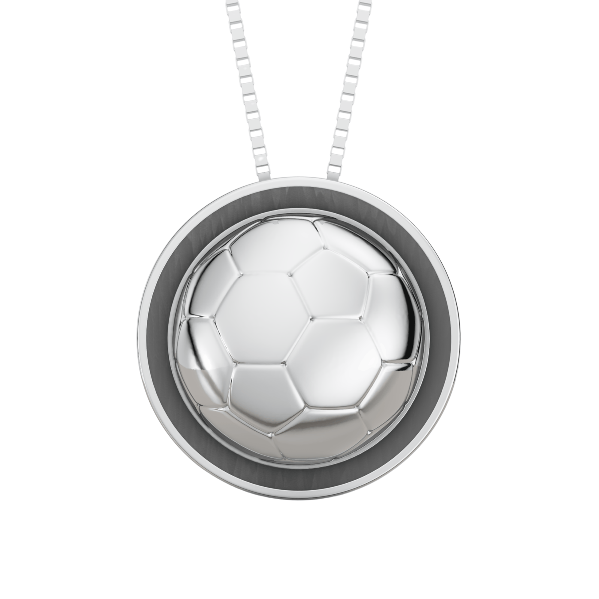 VELMÉ Football Rakhi Pendant | 925 Silver Convertible Rakhi