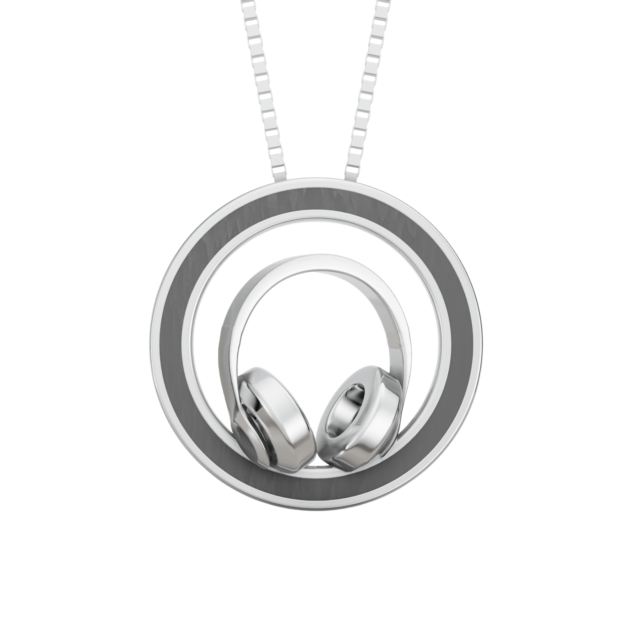 VELMÉ Headphones Rakhi Pendant | 925 Silver Convertible Rakhi