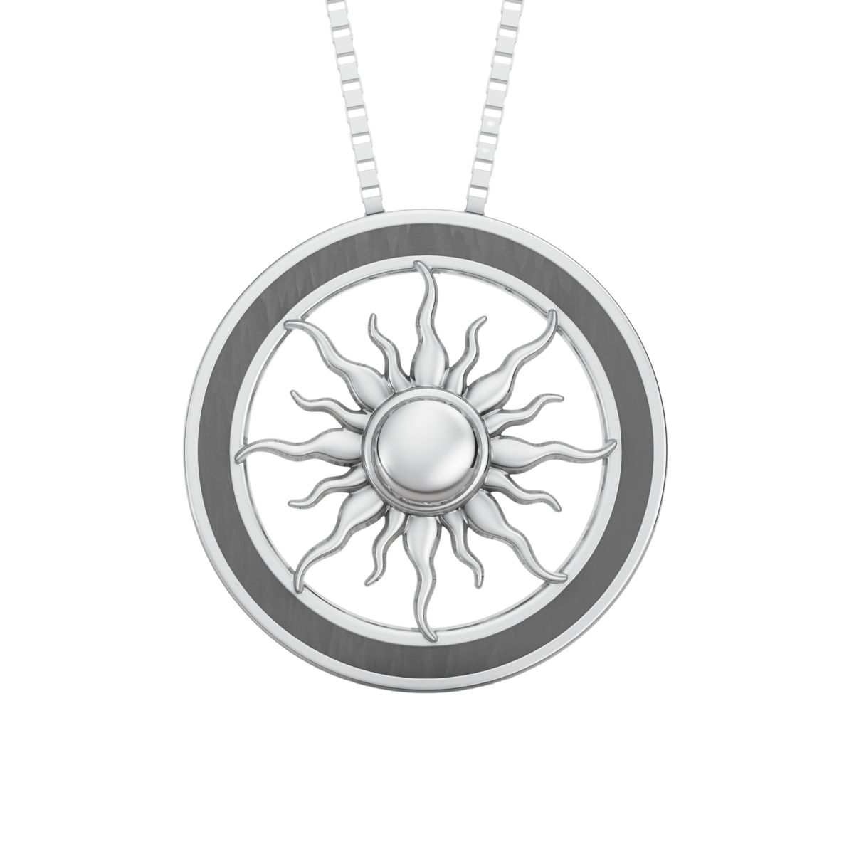 VELMÉ Radiant Sun Rakhi Pendant | 925 Silver Convertible Rakhi