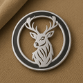 VELMÉ Deer Rakhi Pendant | 925 Silver Convertible Rakhi