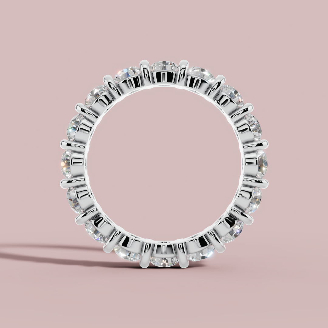 Twin Radiance 925 Pure Silver Ring My Store