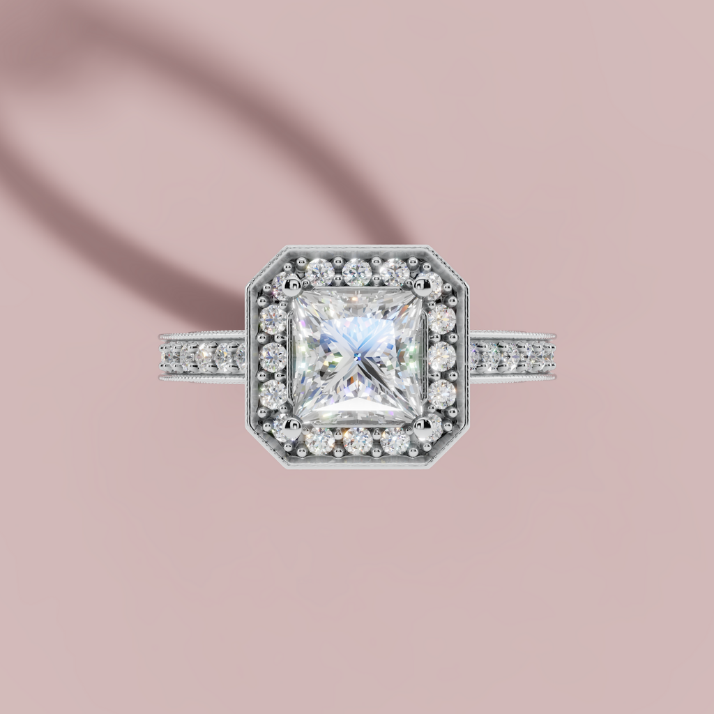 Brillora Emerald 925 Pure Silver Ring My Store