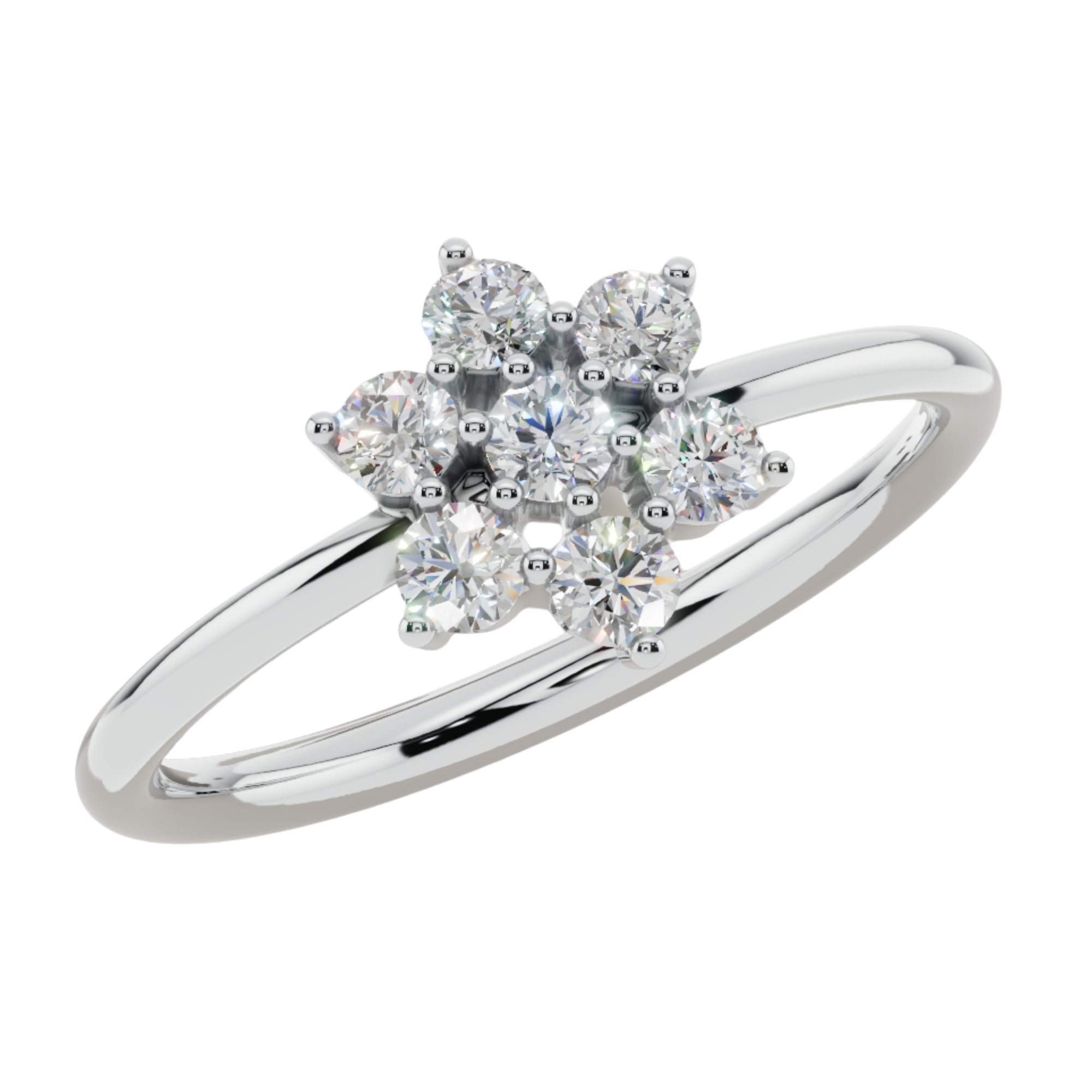 Lumi Bloom Light Ring| 925 Sterling Silver | Velmé